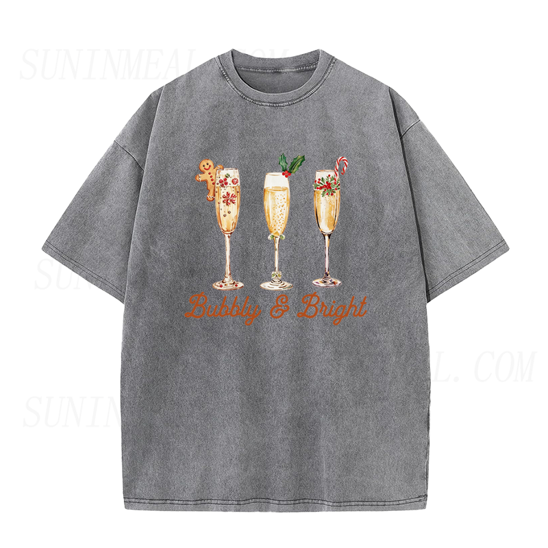 Bubbly and Bright Champagne Unisex Tee