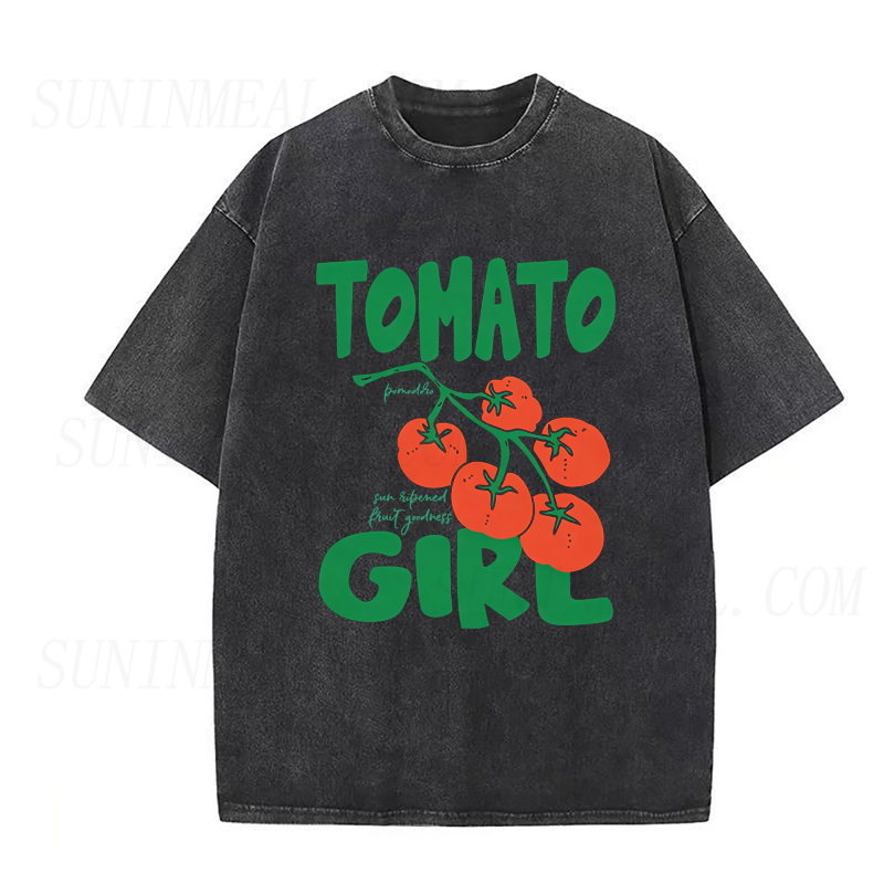 Tomato Girl Summer Garden Unisex Tee