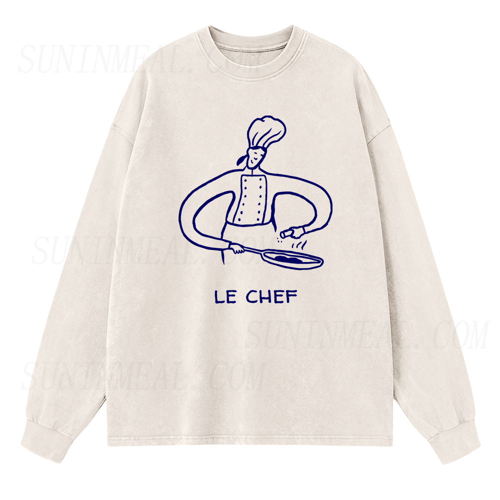 Le Chef Long Sleeve Unisex Tee
