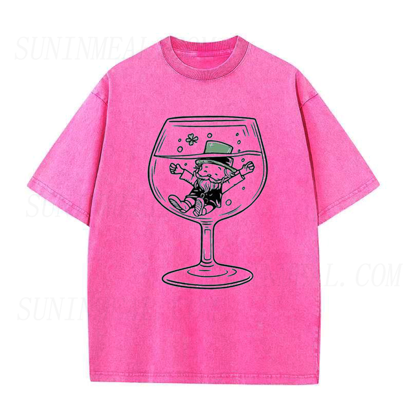 Leprechaun Wine St Patrick's Tee