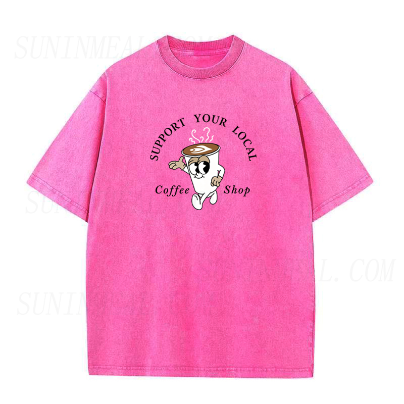 Support Your Local Coffee Shop Tee
