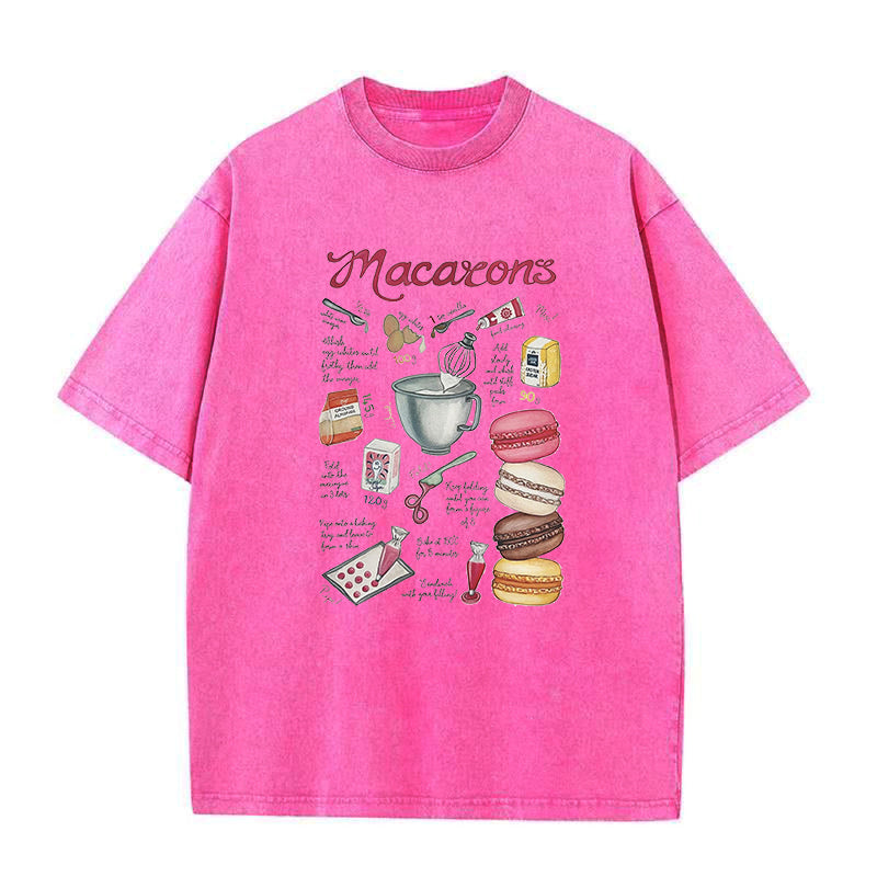 Macaron Recipe Unisex Tee