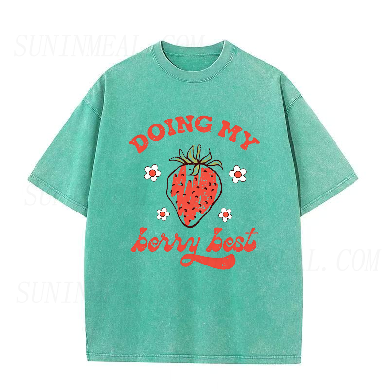 Doing My Berry Best Unisex Tee