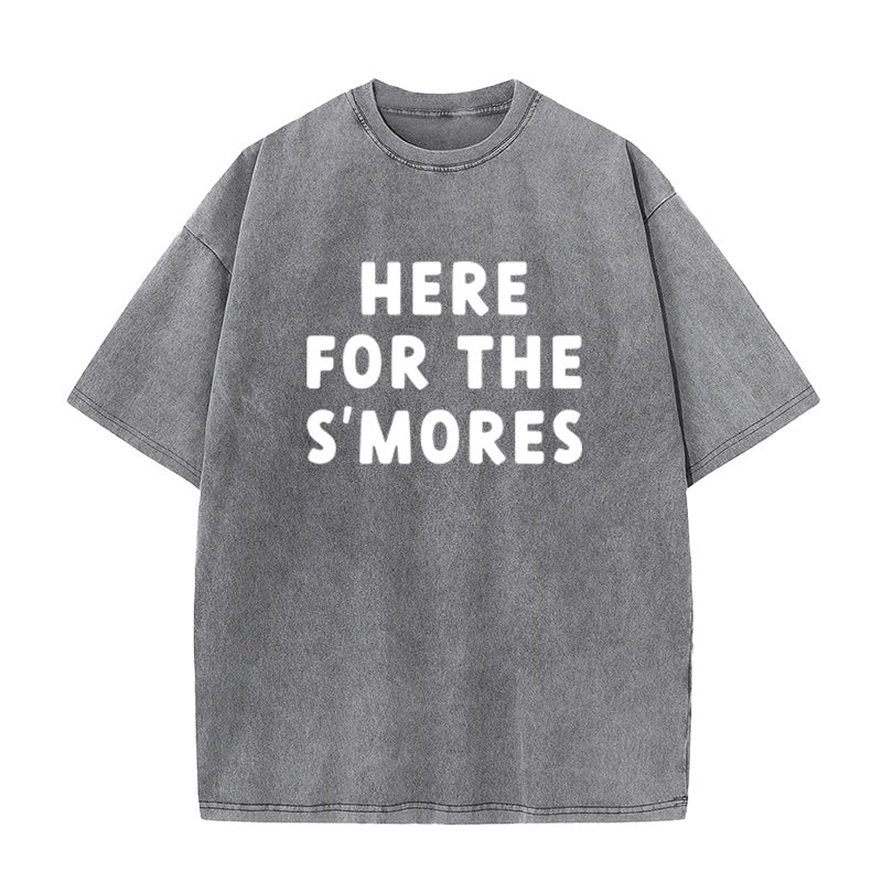 Here For The S'Mores Unisex Tee