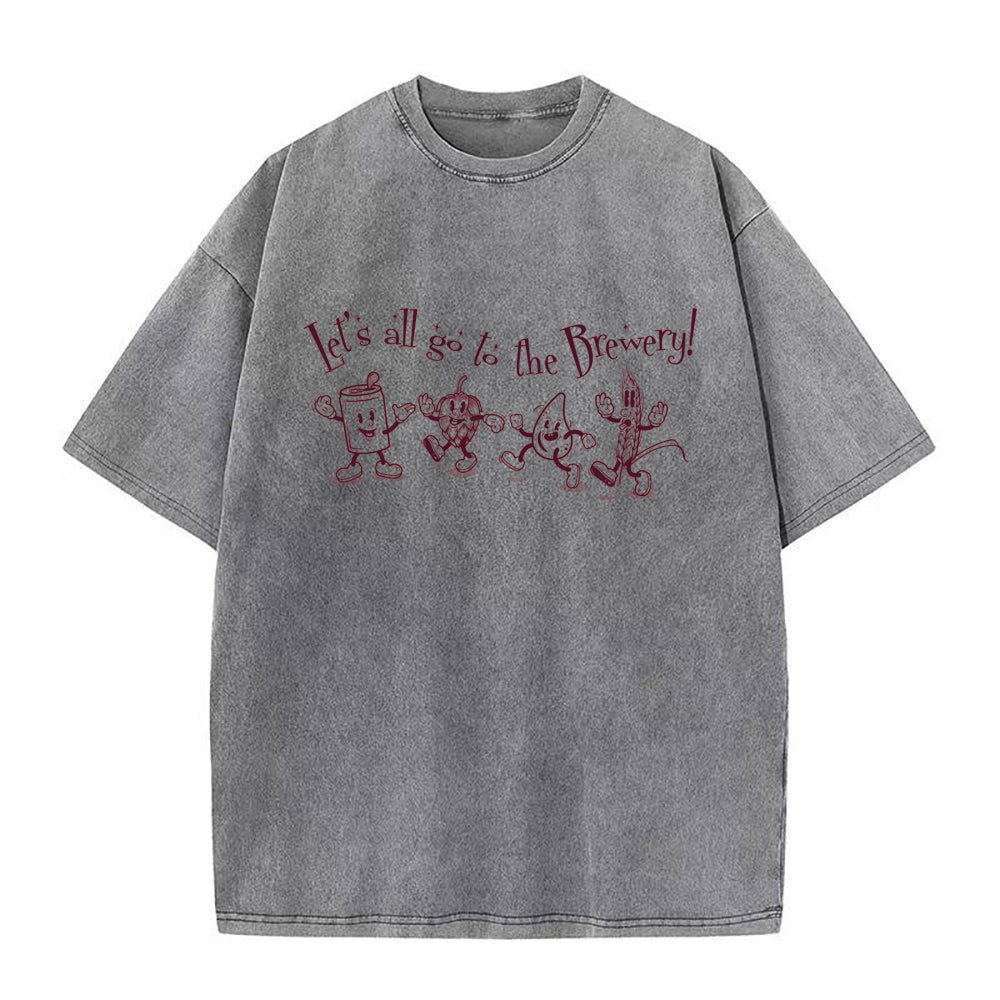 みんなでブリュワリーに行こう ユニセックスTシャツ