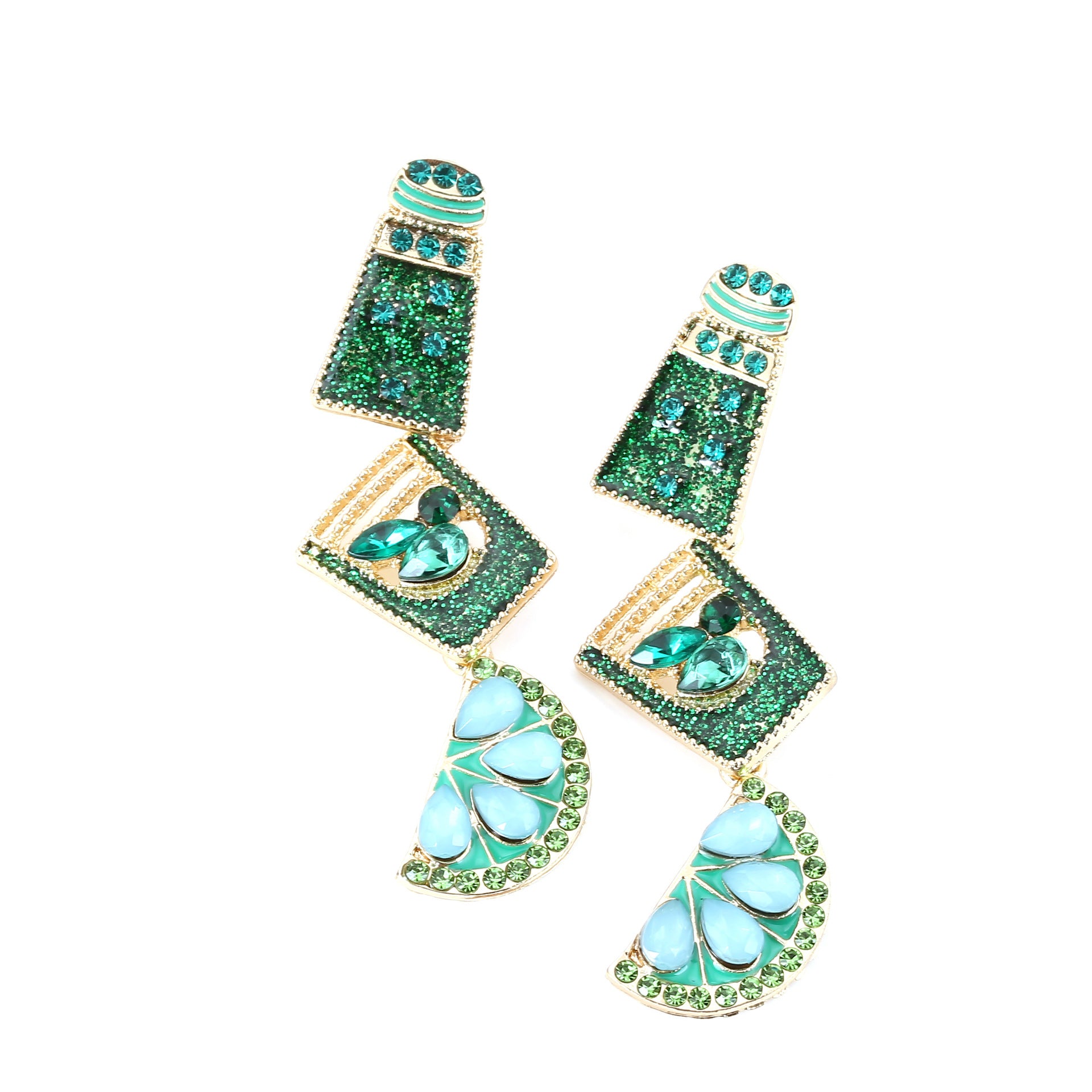 Lemon & Cup Earrings