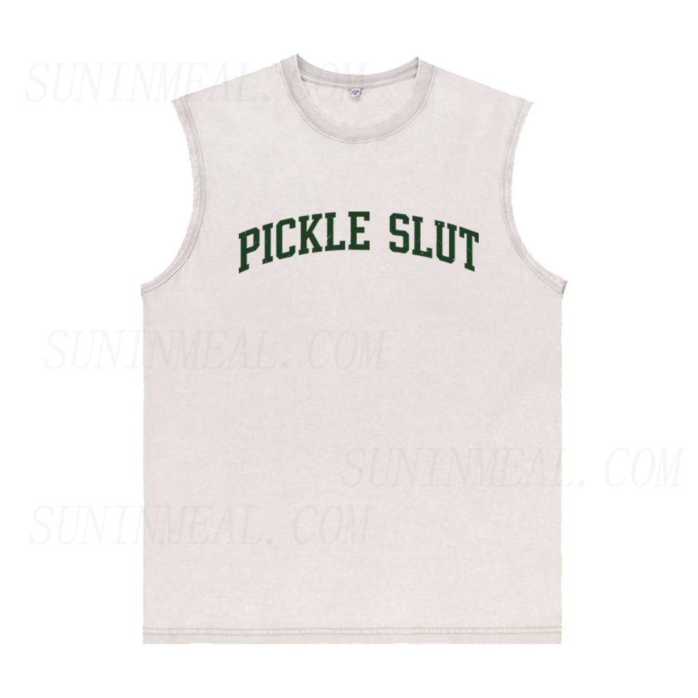 Pickle Slut Unisex Tank Top
