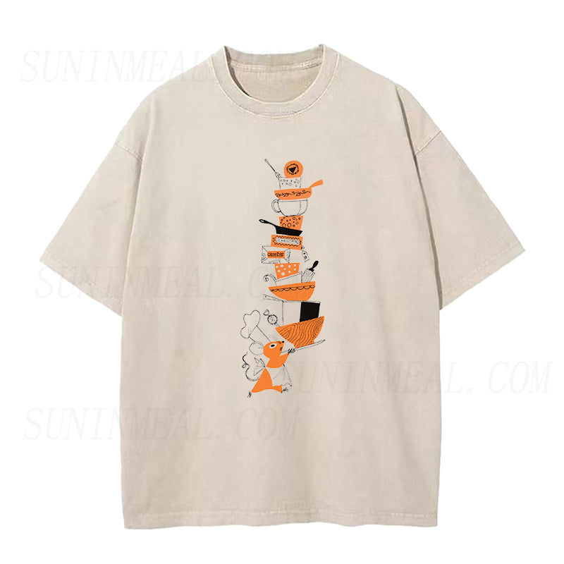 Mouse with Cheese Unisex Tee