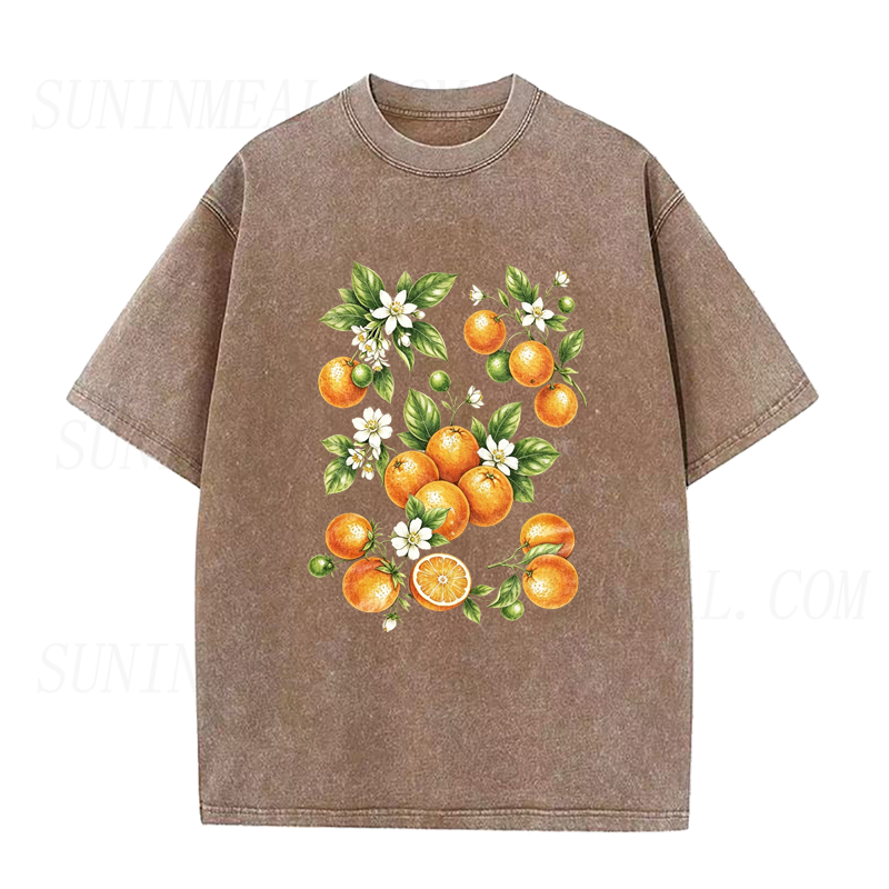 Fresh Citrus & Orange Blossom Summer Unisex Tee