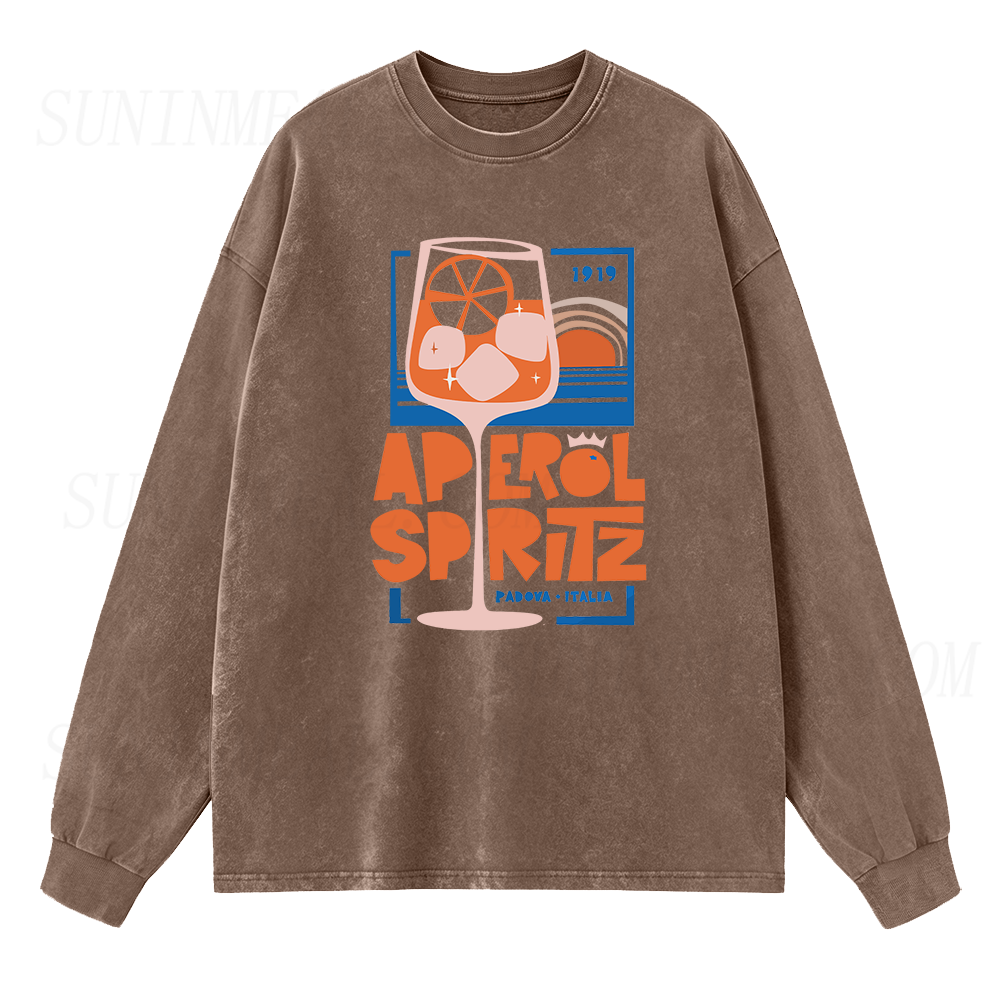 Aperol Spritz Long Sleeve Unisex Tee