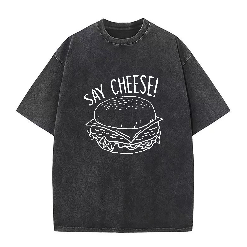 チーズユニセックスTシャツ