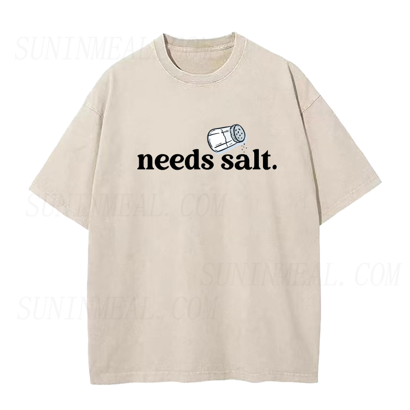 Needs Salt Unisex Tee
