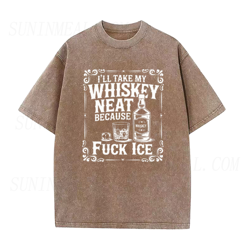 Whiskey Neat Activism Unisex Tee