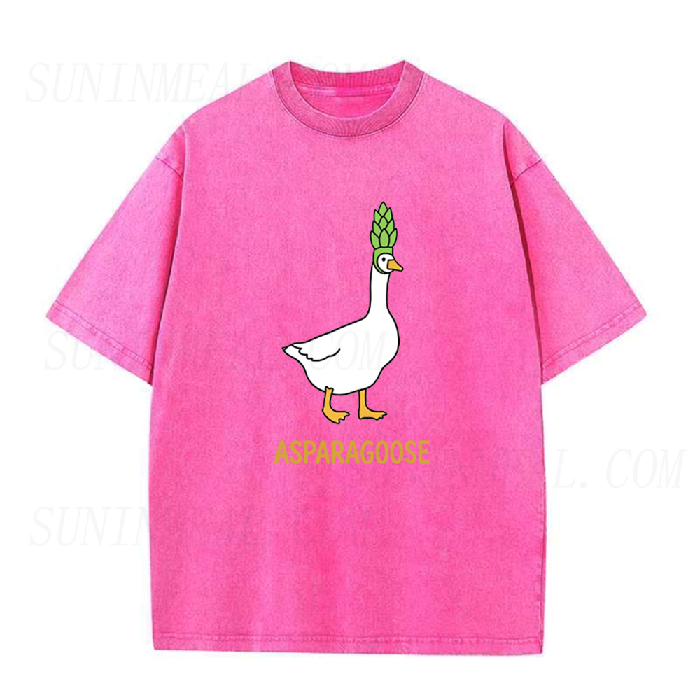 Funny Asparagus Asparagoose Goose Unisex Tee