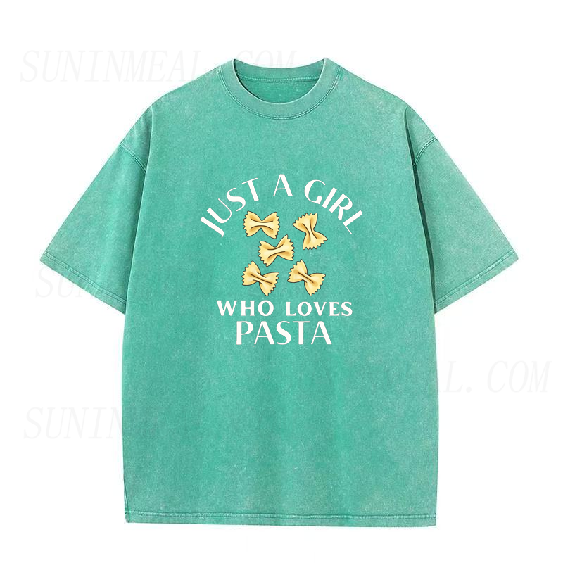 Pasta Obsessed Girl Unisex Tee