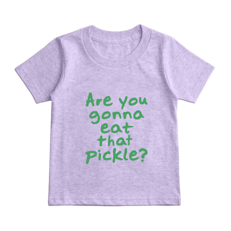 Are You Gonna Eat That Pickle Kids T-Shirt