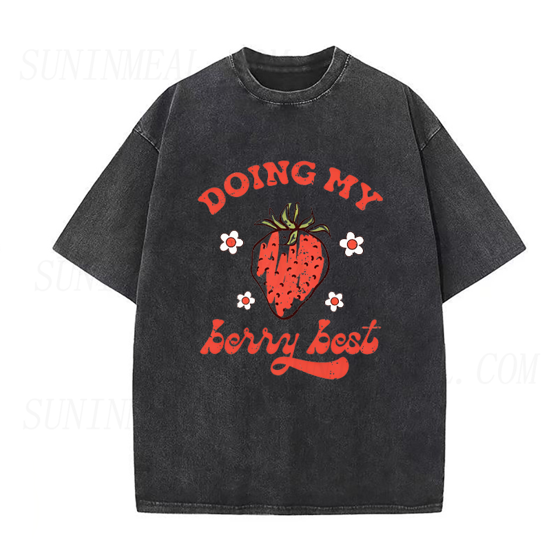Doing My Berry Best Unisex Tee