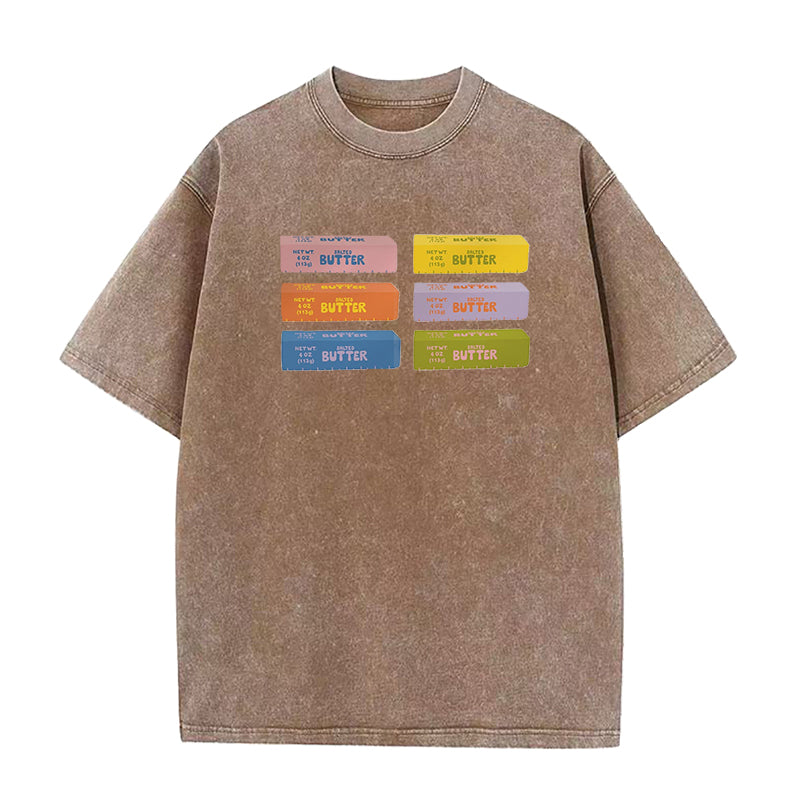 Colorful Butter Sticks Art Unisex Tee