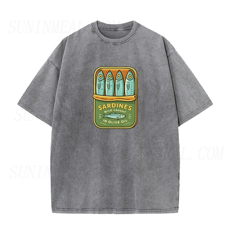 Wild Caught Sardines Unisex Tee