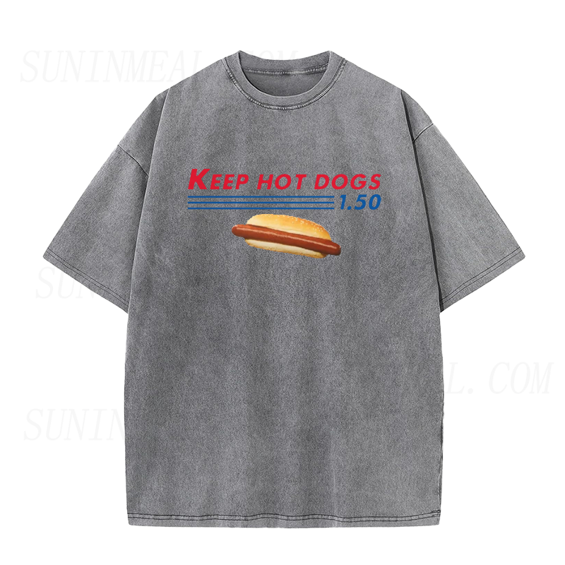 Keep Hot Dogs $1.50 Unisex Tee