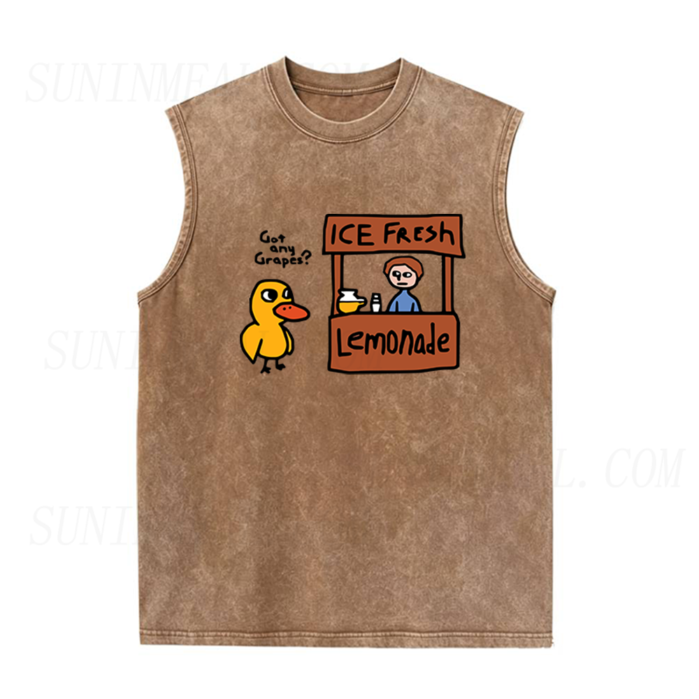 Ice Fresh Lemonade Unisex Tank Top