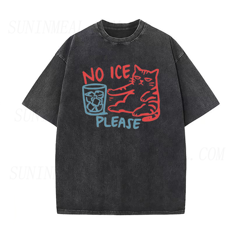No ICE Please Cat Unisex Tee