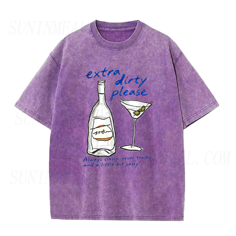 Extra Dirty Martini Please Unisex Tee