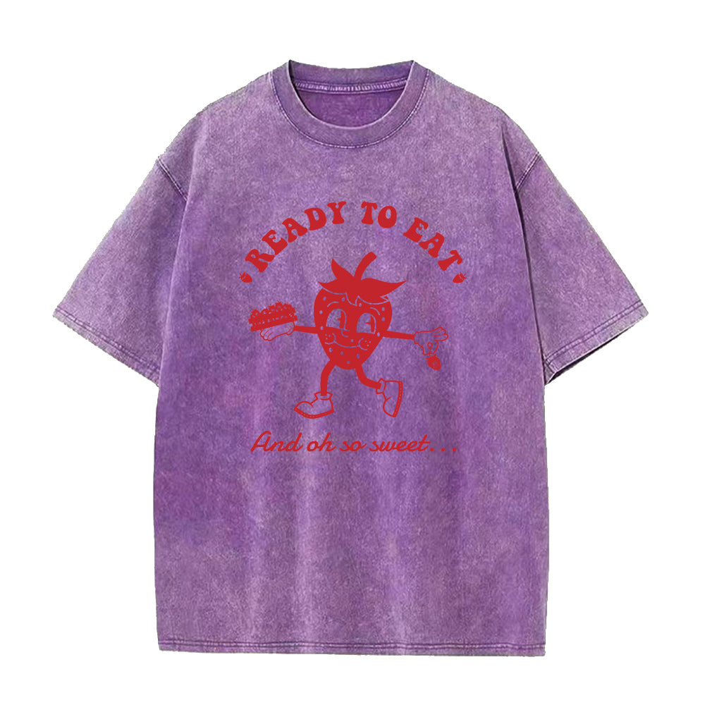 Ready To Eat Strawberry Unisex Tee