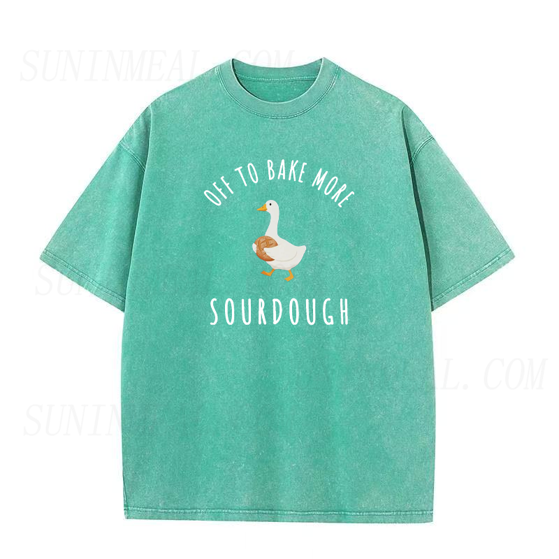 Off To Bake More Sourdough Unisex Tee