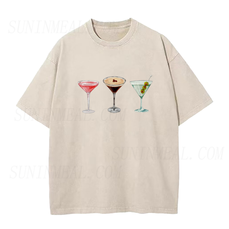 Martini Trio Unisex Tee