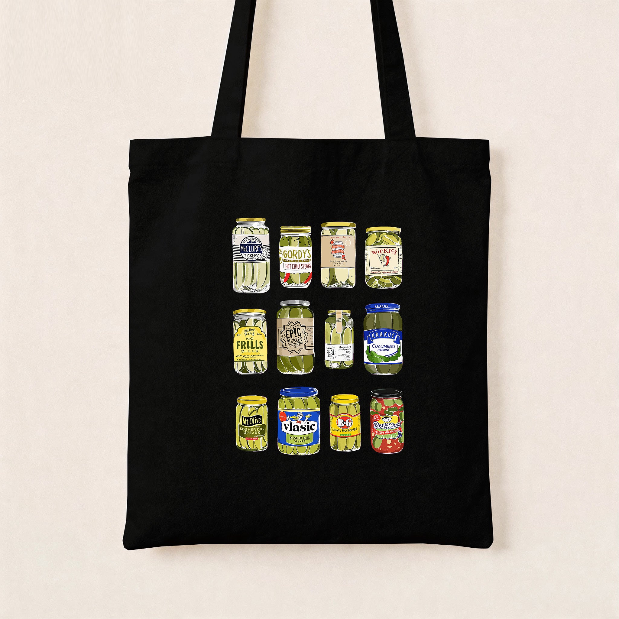 Pickle Canvas Tote Bag