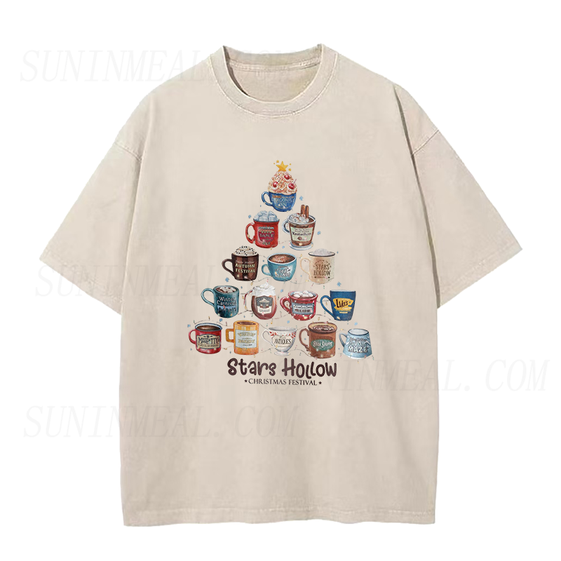 Stars Hollow Christmas Festival Coffee Unisex Tee
