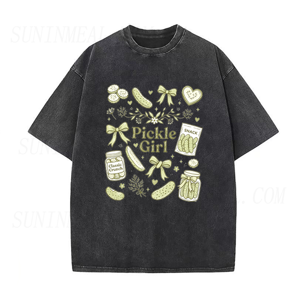 Cute Pickle Girl Unisex Tee