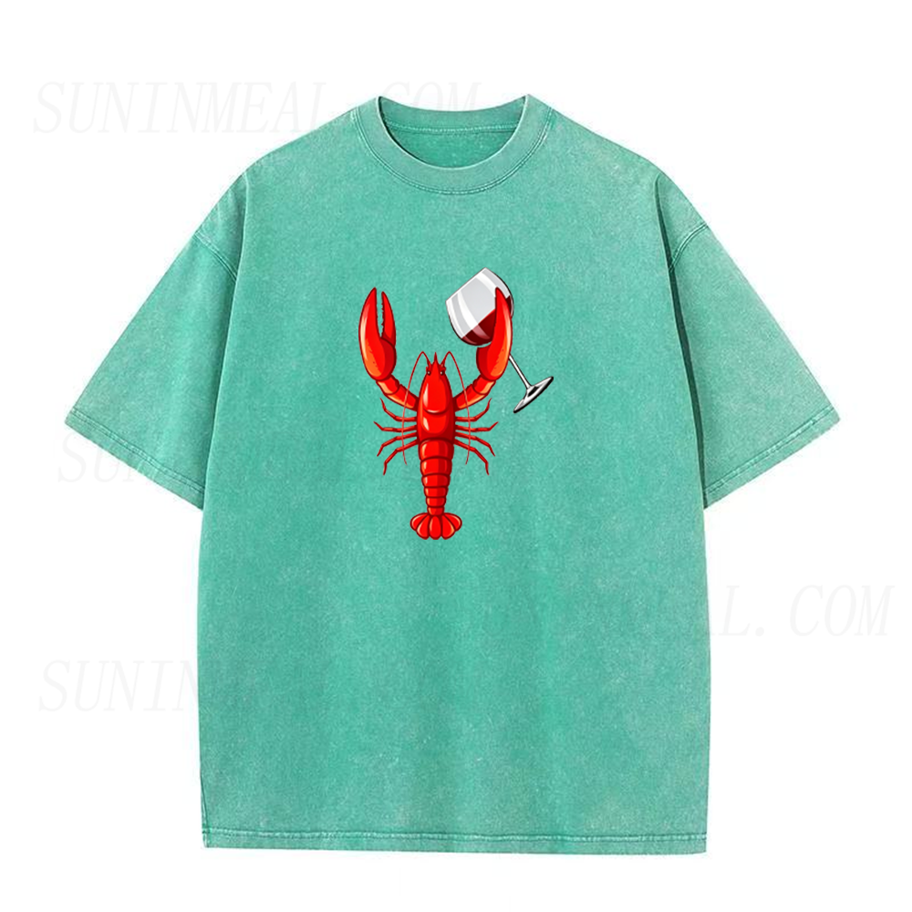 Lobster and Wine Unisex Tee