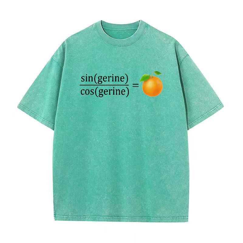 tan(gerine) math Unisex Tee