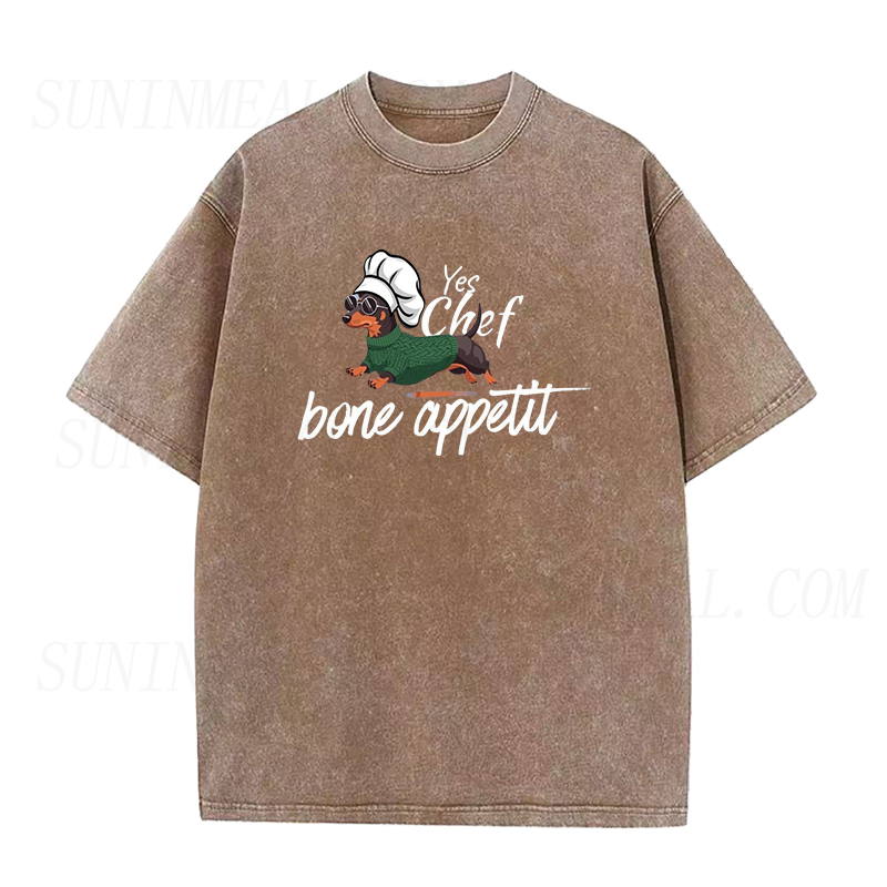 Yes Chef Dog Unisex Tee