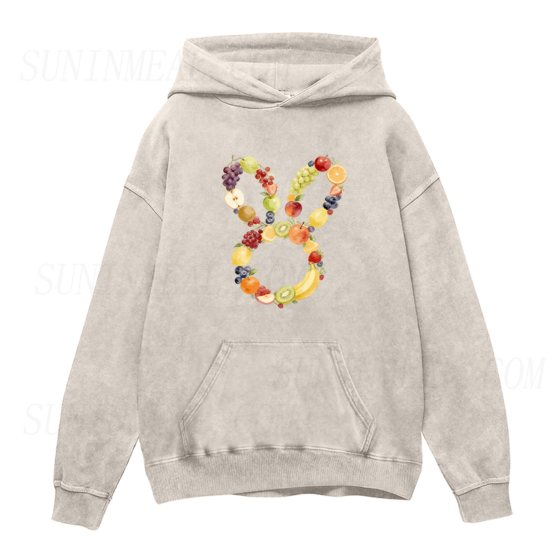 Fruit Bunny Unisex Hoodie
