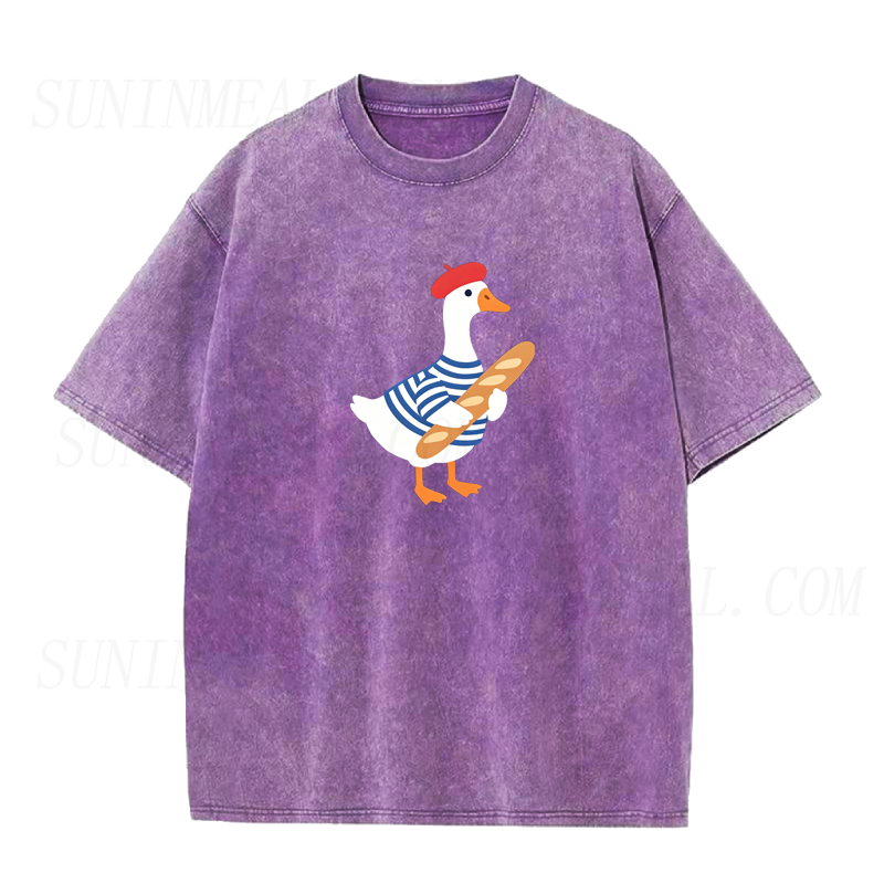 Baguette French Duck Unisex Tee