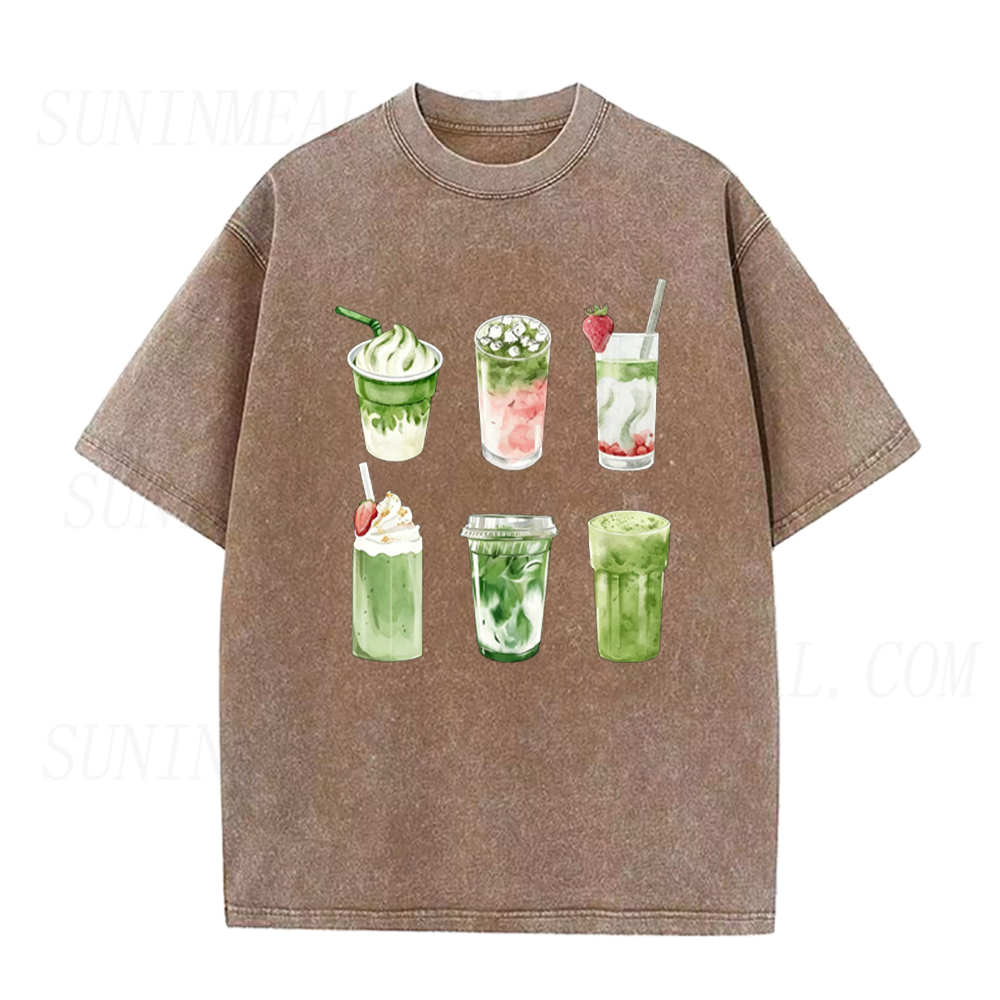 Matcha Drinks Collection Unisex Tee