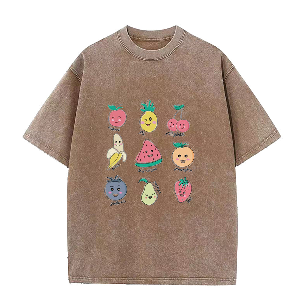 キュートフルーツユニセックスTシャツ