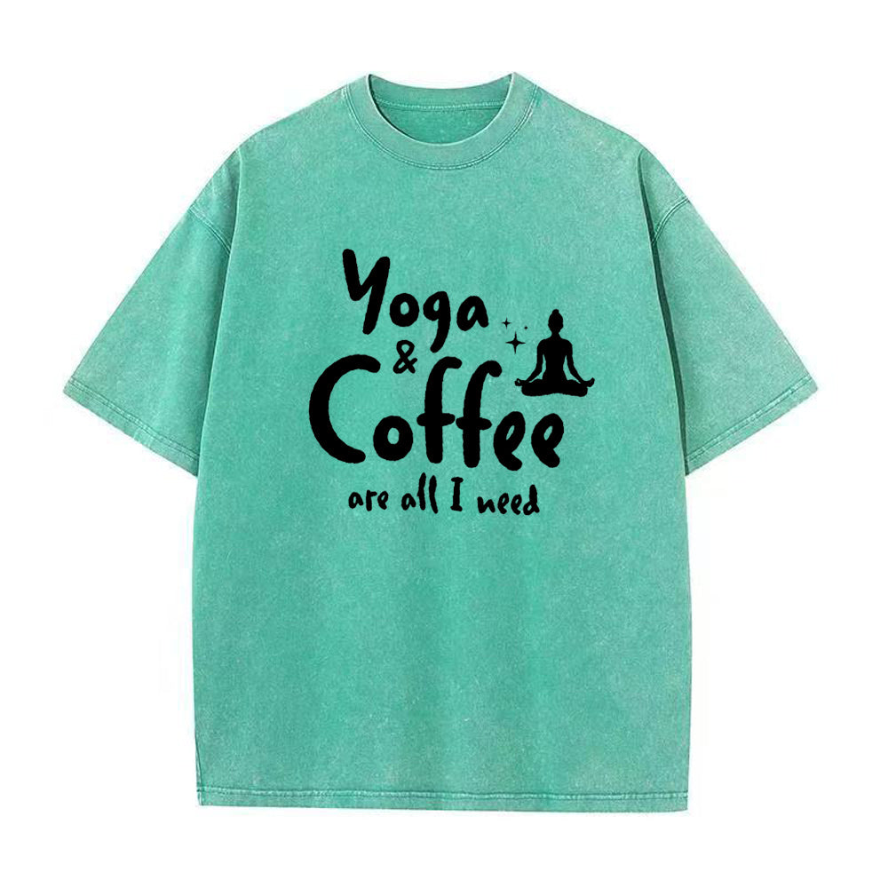 yoga&coffee are all I need Unisex Tee