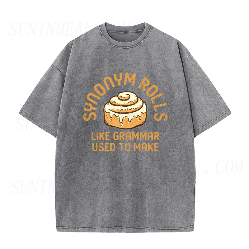 Synonym Rolls Like Grammar Used to Make Unisex Tee