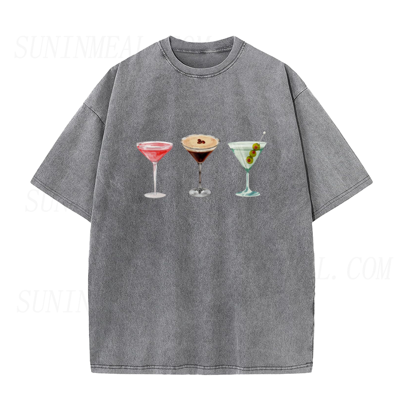 Martini Trio Unisex Tee