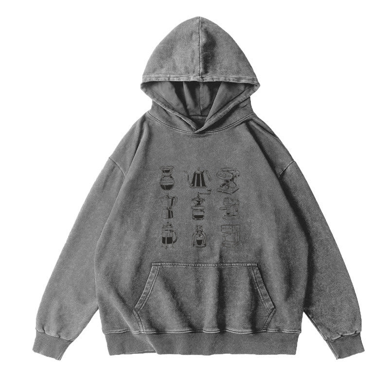 effect coffee machine Unisex Hoodie