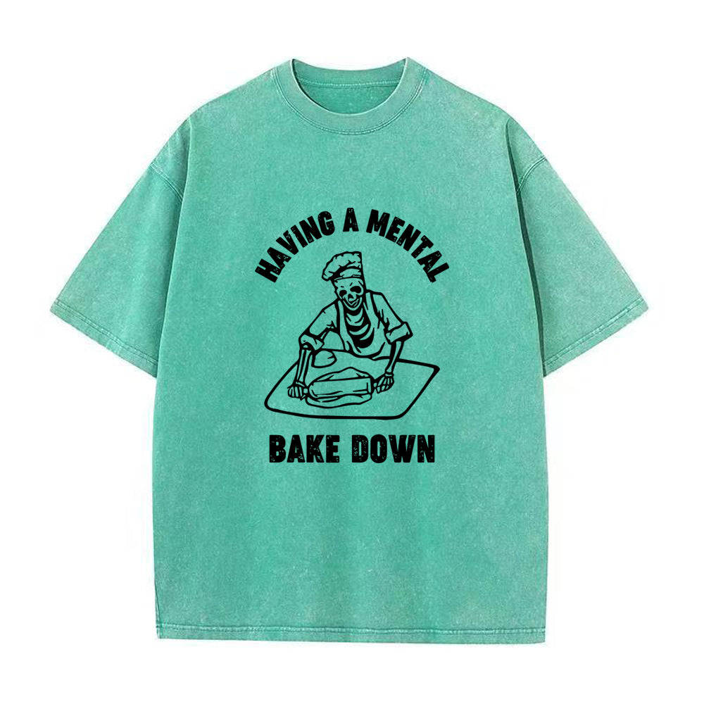 メンタルベイクダウンユニセックスTシャツ