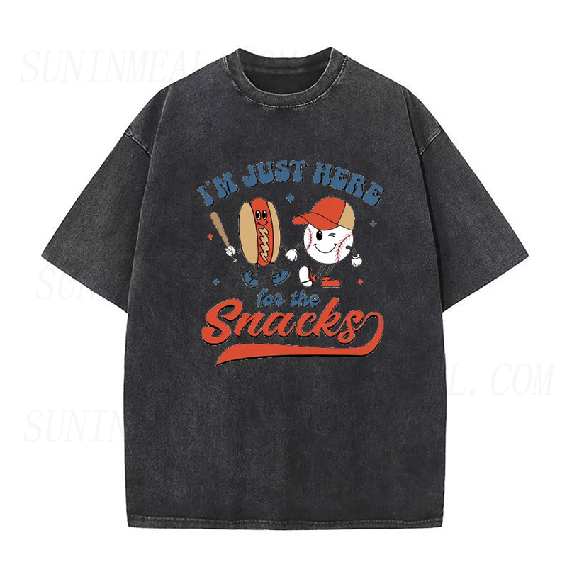 I'm Just Here For The Snacks Unisex Tee