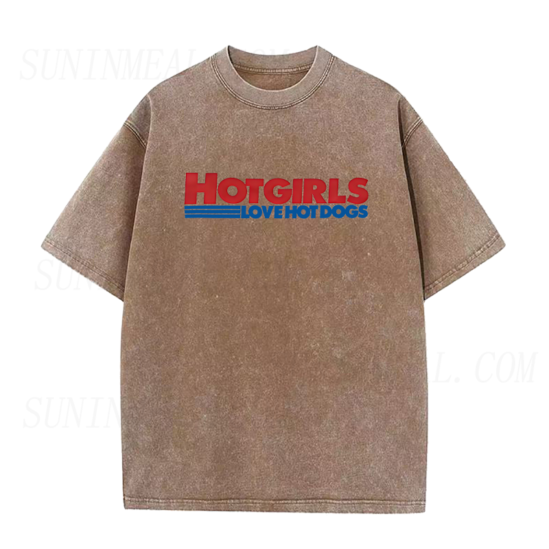 Hot Girls Love Hot Dogs Unisex Tee
