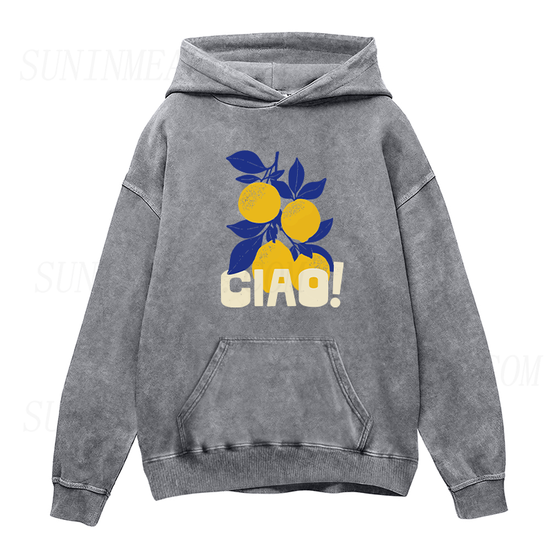 Ciao Italian Lemons Unisex Hoodie