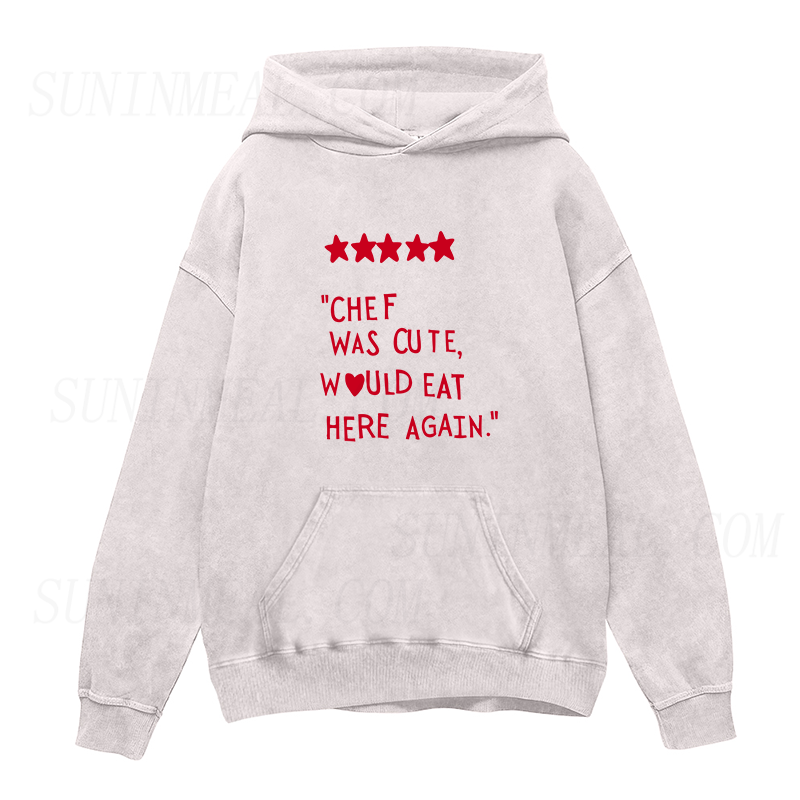 Chef was cute Unisex Hoodie