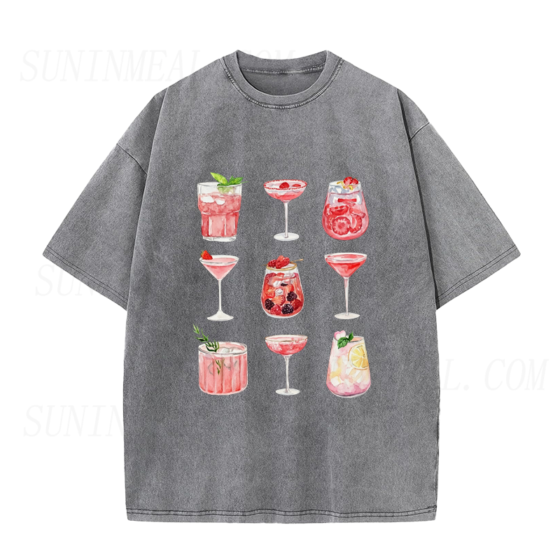 Pink Cocktail Unisex Tee